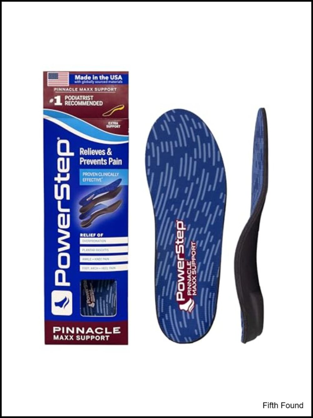 Orthotic Insoles Max Stability Arch Support Flat Feet Overpronation